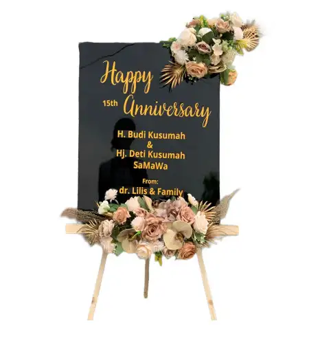 Papan Bunga Akrilik Ipuh
